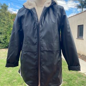 Zara Beige Faux Fur Jacket